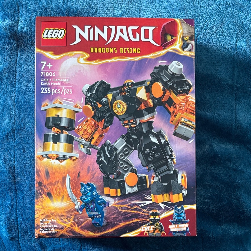 LEGO NINJAGO Dragons Rising Cole’s Elemental Earth Mech